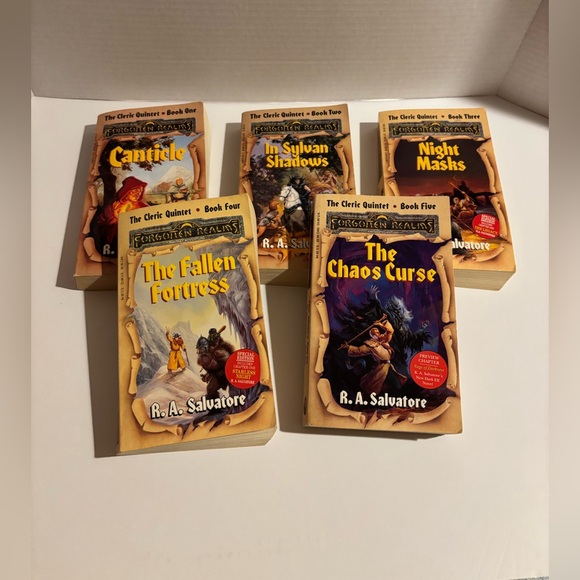 Other - The Cleric Quintet Book Set by R.A. Salvatore